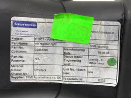 Volvo C30 Kojelaudan keskiosan tuuletussuuttimen ritilä 39888290