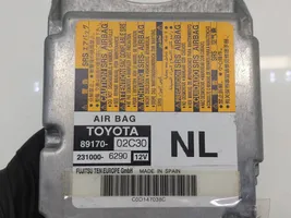 Toyota Auris E180 Centralina/modulo airbag 8917002C30