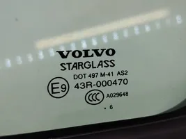 Volvo S60 Mažasis "A" galinių durų stiklas 43R000470