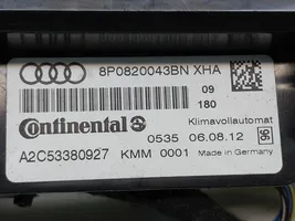 Audi A3 S3 A3 Sportback 8P Ilmastoinnin ohjainlaite 8P0820043BN