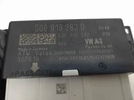 Skoda Fabia Mk3 (NJ) Sterownik / Moduł parkowania PDC 5Q0919283D