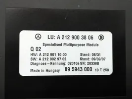 Mercedes-Benz E W212 Mukavuusmoduuli A2129003806