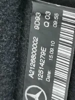 Mercedes-Benz E W212 Doublure de coffre arrière, tapis de sol A2126800002