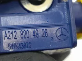 Mercedes-Benz E W212 Czujnik uderzenia Airbag A2128204926