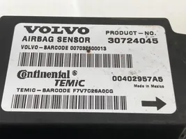 Volvo C30 Centralina/modulo airbag 30724045