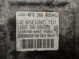 Audi A6 S6 C6 4F Ilmastointilaitteen kompressorin pumppu (A/C) 4F0260805AG