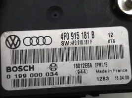 Audi A6 S6 C6 4F Centralina di gestione alimentazione 4F0915181B