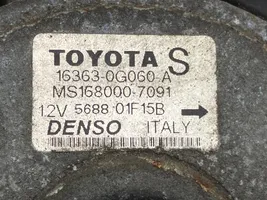 Toyota Avensis T250 Elektryczny wentylator chłodnicy MS1680007091