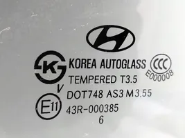 Hyundai Santa Fe Szyba drzwi tylnych 43R000385