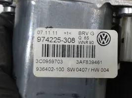 Volkswagen PASSAT B7 Silniczek podnoszenia szyby drzwi tylnych 962619100
