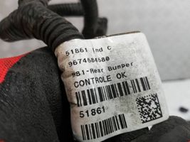 Citroen DS5 Parking sensor (PDC) wiring loom 9674584580