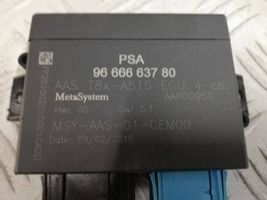 Peugeot 3008 I Centralina/modulo sensori di parcheggio PDC 9666663780