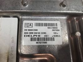 Citroen DS4 Komputer / Sterownik ECU i komplet kluczy 9666912580