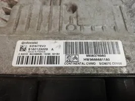 Citroen C4 II Picasso Variklio valdymo blokas 9808376980