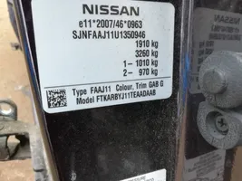 Nissan Qashqai Sportello del serbatoio del carburante 