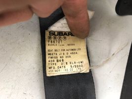 Subaru Forester SG Ceinture de sécurité arrière F8672T