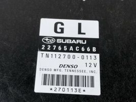 Subaru Legacy Unité de commande, module ECU de moteur 22765AC66B