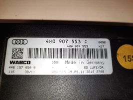 Audi A8 S8 D4 4H Módulo de control de la suspensión neumática (trasera) 4H0907553C