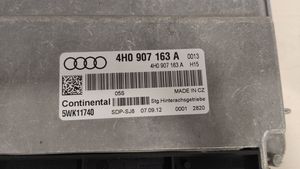 Audi A6 S6 C7 4G Galinio tilto valdymo blokas 4H0907163A