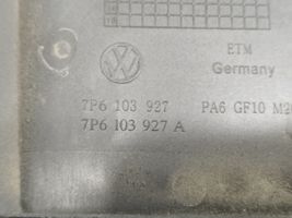 Volkswagen Touareg II Couvercle cache moteur 7P6103927
