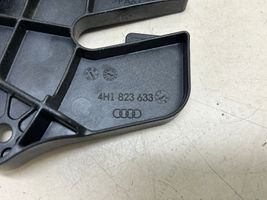 Audi A8 S8 D4 4H Dzinēja pārsega attaisīšanas rokturītis 4H1823633