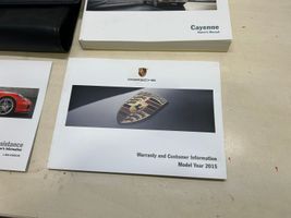 Porsche Cayenne (92A) Carnet d'entretien d'une voiture 