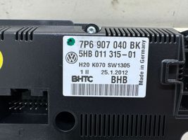 Volkswagen Touareg II Climate control unit 7P6907040BK