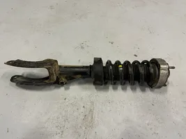 Volkswagen Touareg II Front shock absorber with coil spring 7P6413031