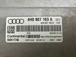 Audi A6 C7 Centralina scatola del differenziale 4H0907163A
