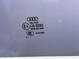 Audi A7 S7 4G Vetro del finestrino della portiera posteriore 43R00082