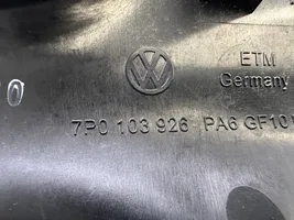 Volkswagen Touareg II Osłona górna silnika 7P0103926