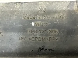 Volkswagen Touareg II Wlot / Kanał powietrza intercoolera 7P6121395