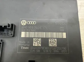 Audi A8 S8 D4 4H Modulo di controllo sedile 4H0959760E