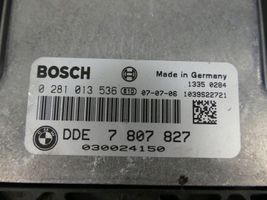 BMW 1 E81 E87 Komputer / Sterownik ECU i komplet kluczy 7807827