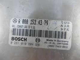 Mercedes-Benz E W210 Centralina/modulo del motore A0001534379