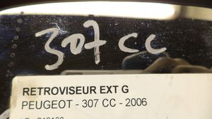 Peugeot 307 CC Specchietto retrovisore elettrico portiera anteriore 