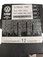 Volkswagen PASSAT B6 Oro pagalvių valdymo blokas 3C0909605J