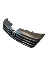 Volkswagen PASSAT B7 Grille calandre supérieure de pare-chocs avant 3AA853651