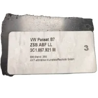 Volkswagen PASSAT B7 Vano portaoggetti 3C1857921M