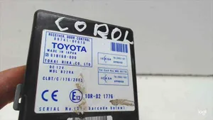 Toyota Corolla Verso AR10 Unité de commande / module de verrouillage centralisé porte 897410F010