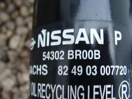 Nissan Qashqai Fusée d'essieu de moyeu de la roue avant 54302BR00B
