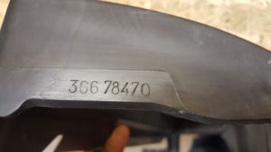 Volvo V50 Canale guida dell’aria dell’intercooler 30678470