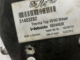 Volvo V60 Auxiliary pre-heater (Webasto) 31403282