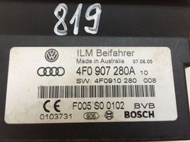 Audi A6 S6 C6 4F Kiti valdymo blokai/ moduliai 4F0907280A