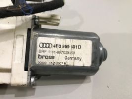 Audi A6 Allroad C6 Moteur de lève-vitre de porte avant 4F0959801D