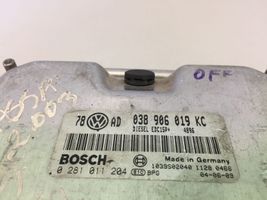 Volkswagen PASSAT B5.5 Calculateur moteur ECU 038906019KC