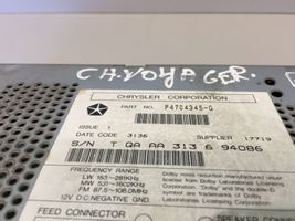 Chrysler Voyager Unità principale autoradio/CD/DVD/GPS P4704345G