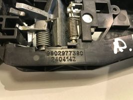 Peugeot 308 Support poignée extérieur de porte avant 9802977380