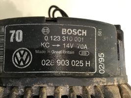 Volkswagen PASSAT B4 Générateur / alternateur 0123310001