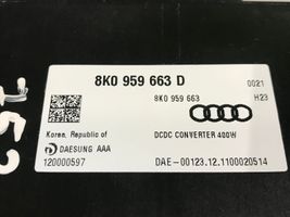 Audi A3 S3 8P Jännitteenmuunnin/vaihtosuuntaaja 8K0959663D